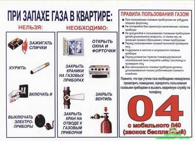 Па&shy;мят&shy;ка по га&shy;зу